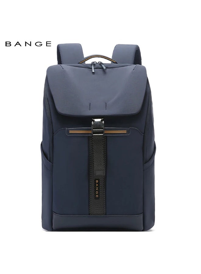 BANGE 8119 Blue Hot Sell New Arrival Wholesale Soft Lightweight Waterproof Men Casual Laptop Backpack - Image 1